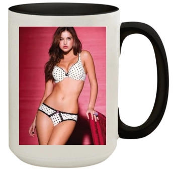 Barbara Palvin 15oz Colored Inner & Handle Mug