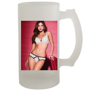 Barbara Palvin 16oz Frosted Beer Stein