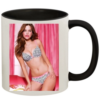 Barbara Palvin 11oz Colored Inner & Handle Mug