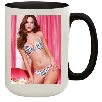 Barbara Palvin 15oz Colored Inner & Handle Mug