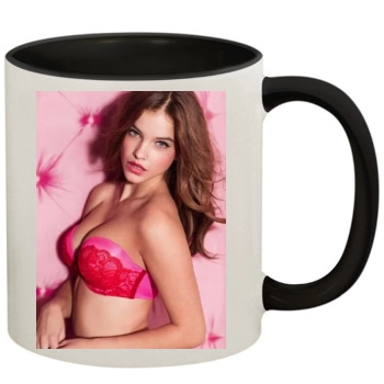 Barbara Palvin 11oz Colored Inner & Handle Mug