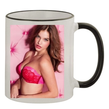 Barbara Palvin 11oz Colored Rim & Handle Mug