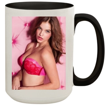 Barbara Palvin 15oz Colored Inner & Handle Mug