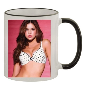 Barbara Palvin 11oz Colored Rim & Handle Mug