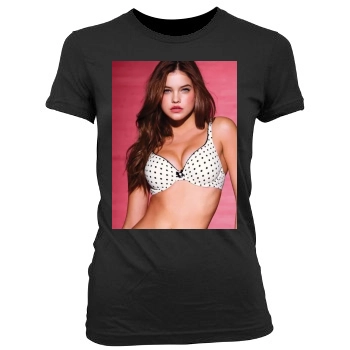 Barbara Palvin Women's Junior Cut Crewneck T-Shirt