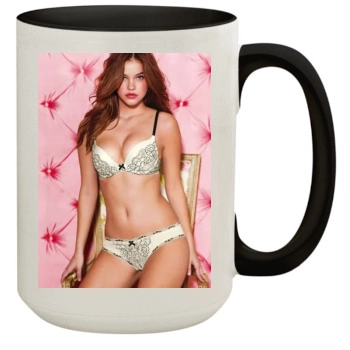 Barbara Palvin 15oz Colored Inner & Handle Mug