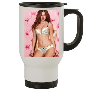 Barbara Palvin Stainless Steel Travel Mug