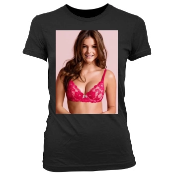 Barbara Palvin Women's Junior Cut Crewneck T-Shirt