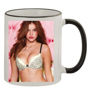 Barbara Palvin 11oz Colored Rim & Handle Mug