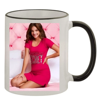 Barbara Palvin 11oz Colored Rim & Handle Mug