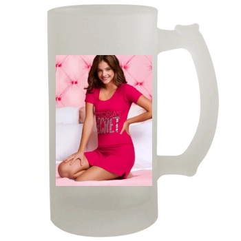 Barbara Palvin 16oz Frosted Beer Stein