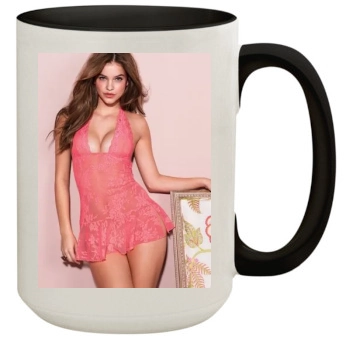 Barbara Palvin 15oz Colored Inner & Handle Mug