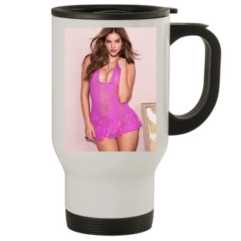 Barbara Palvin Stainless Steel Travel Mug