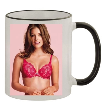 Barbara Palvin 11oz Colored Rim & Handle Mug