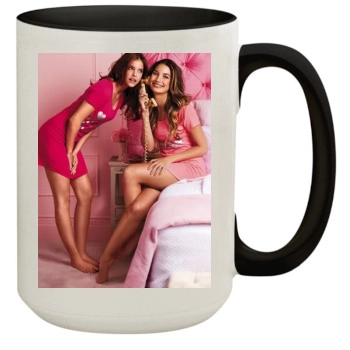 Barbara Palvin 15oz Colored Inner & Handle Mug