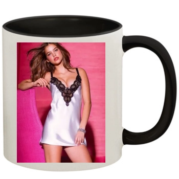 Barbara Palvin 11oz Colored Inner & Handle Mug