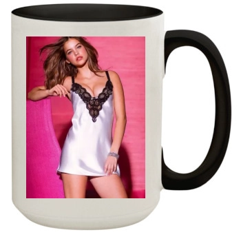 Barbara Palvin 15oz Colored Inner & Handle Mug