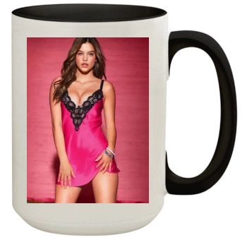 Barbara Palvin 15oz Colored Inner & Handle Mug