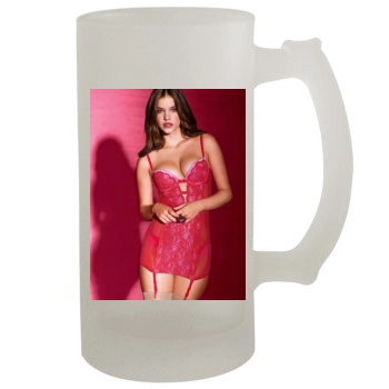 Barbara Palvin 16oz Frosted Beer Stein