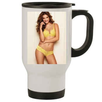 Barbara Palvin Stainless Steel Travel Mug