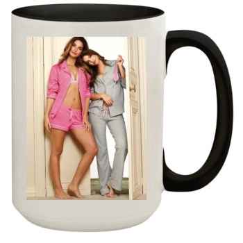 Barbara Palvin 15oz Colored Inner & Handle Mug