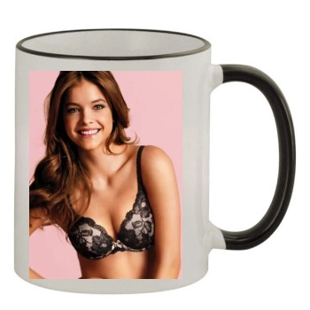 Barbara Palvin 11oz Colored Rim & Handle Mug