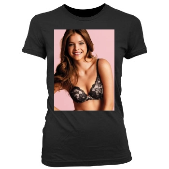 Barbara Palvin Women's Junior Cut Crewneck T-Shirt