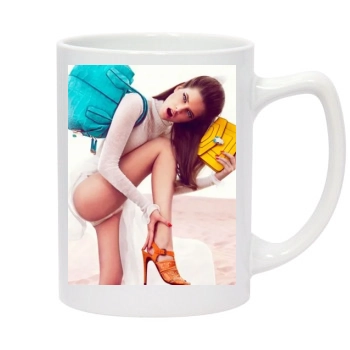 Barbara Palvin 14oz White Statesman Mug