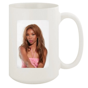 Brandy Norwood 15oz White Mug