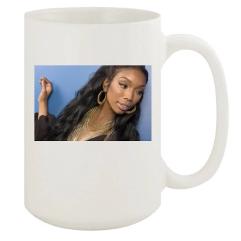 Brandy Norwood 15oz White Mug