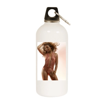 Brandy Norwood White Water Bottle With Carabiner