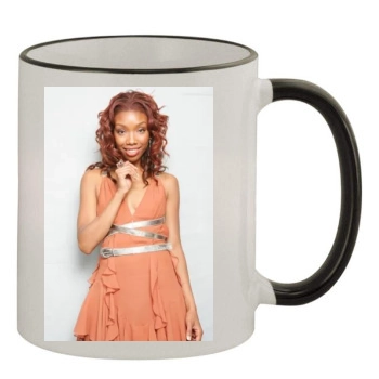 Brandy Norwood 11oz Colored Rim & Handle Mug