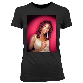 Brandy Norwood Women's Junior Cut Crewneck T-Shirt