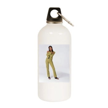 Brandy Norwood White Water Bottle With Carabiner