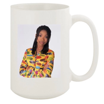 Brandy Norwood 15oz White Mug