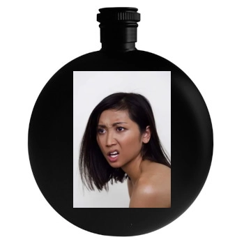 Brenda Song Round Flask