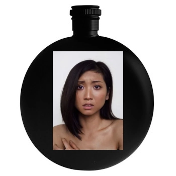 Brenda Song Round Flask