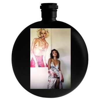 Brenda Song Round Flask