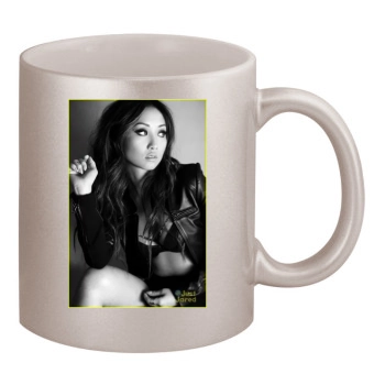 Brenda Song 11oz Metallic Silver Mug