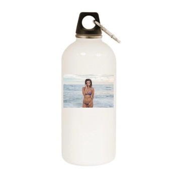 Brenda Song White Water Bottle With Carabiner