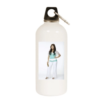 Brenda Song White Water Bottle With Carabiner