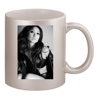 Brenda Song 11oz Metallic Silver Mug