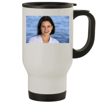 Bridget Fonda Stainless Steel Travel Mug