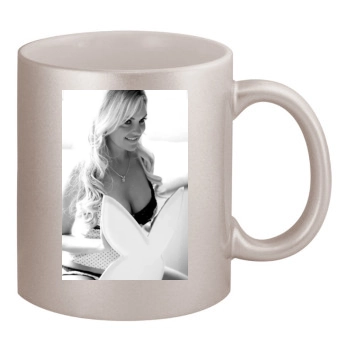 Bridget Marquardt 11oz Metallic Silver Mug