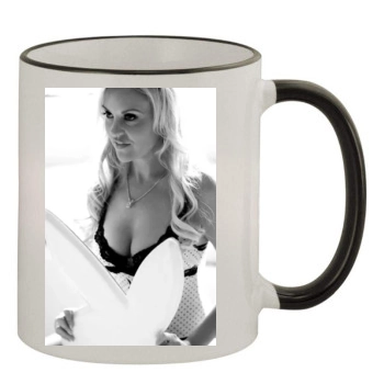 Bridget Marquardt 11oz Colored Rim & Handle Mug