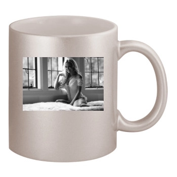 Bridget Marquardt 11oz Metallic Silver Mug