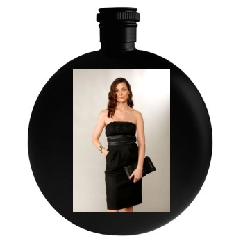 Bridget Moynahan Round Flask