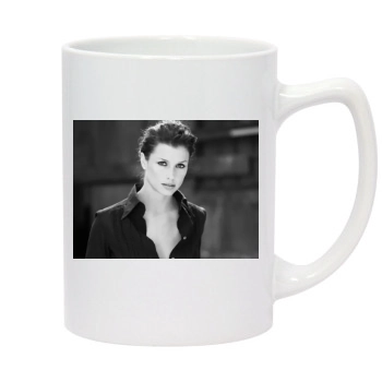 Bridget Moynahan 14oz White Statesman Mug