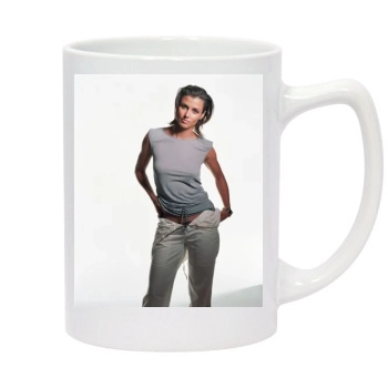 Bridget Moynahan 14oz White Statesman Mug