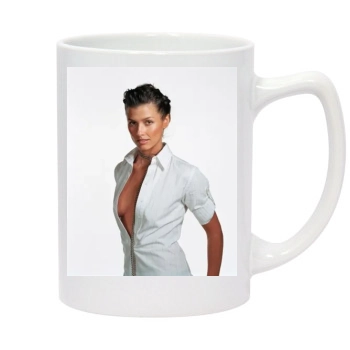 Bridget Moynahan 14oz White Statesman Mug